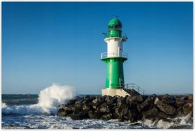 Poszterek 120x80 Világítótorony Tenger