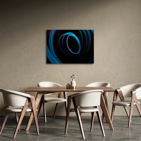 Kék vonal képe (70x50 cm)