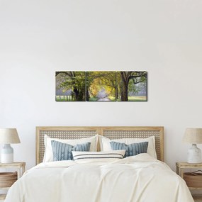 Kép - Smoky, hegység, Gatlinburg, USA (órával) (90x30 cm)