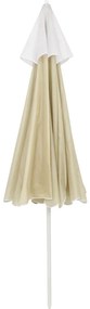 homoksárga strandnapernyő 240 cm