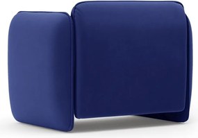 Kék bársony fotel Georgia – Micadoni