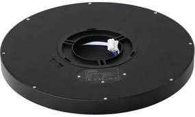 Fulgur 42362 - LED Mennyezeti lámpa NOMY LED/24W/230V átm. 30 cm fekete