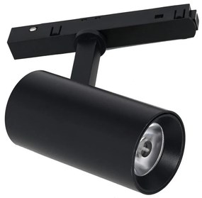 LED spotlámpa MAGNETIC TRACK 10W 48V fekete sínrendszerhez