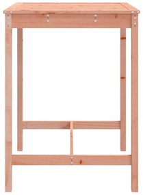 tömör duglászfenyő kerti asztal 82,5x82,5x110 cm