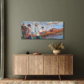 Kép - Auguste Renoir, Oarsmen at Chatou, reprodukciók (120x50 cm)
