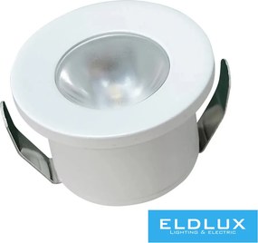 UNIVERSO mini spot lámpatest 1w 4000k 100lm 30° IP20 ∅32×22mm fehér