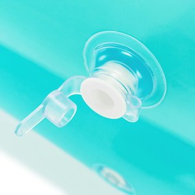 Felfújható medence, téglalap, kék/fehér, POLON TYP 1