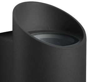 Nordlux - Kültéri fali lámpa NICO 2xGU10/35W/230V IP54 fekete