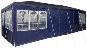 Buli Sátor 12 Kék Oldalfallal Kék 8x4 m PE