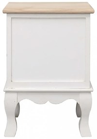 vidaXL 2 db császárfa éjjeliszekrény 35 x 30 x 50 cm