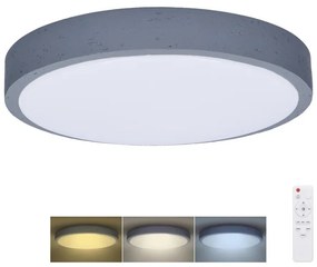 Solight WO8002 - LED dimmelhető lámpa SZÜRKE LED/60W/230V 3000-6500K, 49 cm, DO