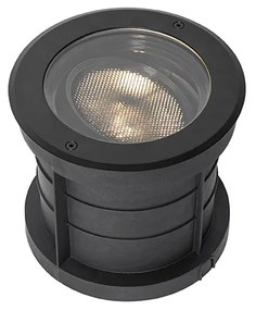 Kültéri talajszpot fekete AR111 állítható IP65 - Delux Honey