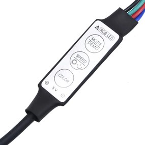 fehér szerelt fa LED-es fejtámla 200 x 18,5 x 103,5 cm