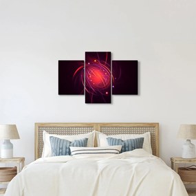 Modern kép absztrakció (90x60 cm)