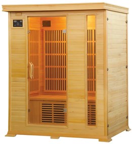Sauna DeLuxe 3003 Carbon, világosbarna