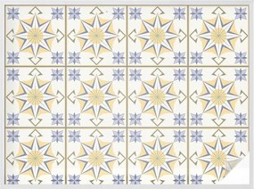 Szélvédőfólia Adatvédelem Geometrikus csillagok 200x146 cm