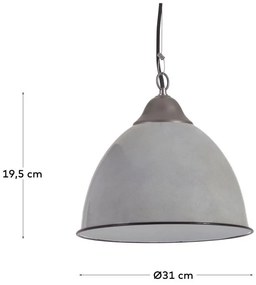 Szürke függőlámpa ø 31 cm Neus – Kave Home