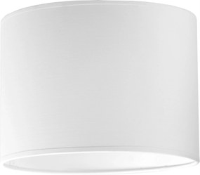 Modern Lámpabúra Henger Lámpa Plafon Fali Lámpabúra E27 Fehér