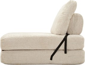 Fehér kinyitható buklé fotel Faster – Mauro Ferretti