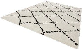 Hash bézs-fekete szőnyeg, 200 x 290 cm - Mint Rugs