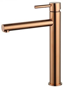 Mexen Elba magasított fürdőszobai mosdó csaptelep - rose gold (74110-60)