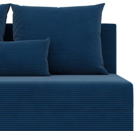 Nobu kanapé, kordbársony, kék