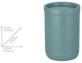 Zöld poligyanta fürdőszobai rendszerező vattakorongokhoz Tom Tailor T-Color Bath – Wenko