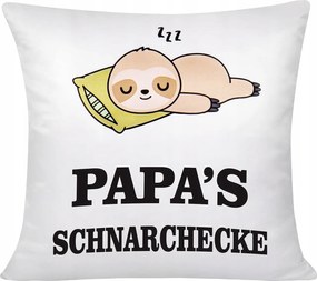 Párnahuzat Ajándék Apának ,,Papa's Schnarchecke'' 40x40cm