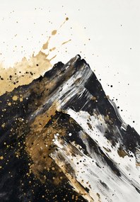 Poszter 68x98cm Arany csúcsok