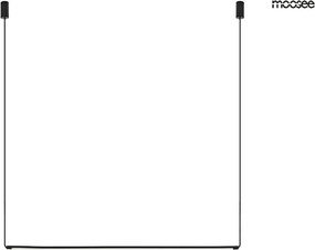KING HOME MSE010100240 OMBRE Modern Led Függesztett Lámpa Fekete LED IP20