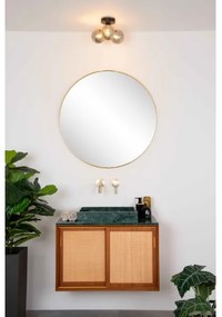 Lucide 74116/03/30 - Fürdőszobai mennyezeti lámpa TRUDY 3xG9/40W/230V IP44 fekete