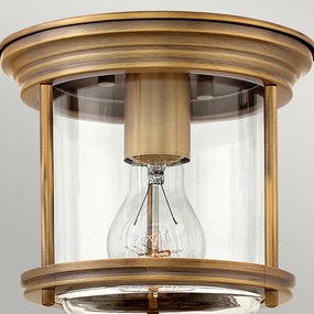 Quintiesse HADRIAN QN-HADRIAN-MINI-F-BR-CLEAR Süllyesztett mennyezeti lámpa 1x60W/E27 IP44
