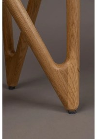 Kerek tárolóasztal üveg asztallappal ø 40 cm Naia – Dutchbone