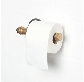 Fali WC papír tartó Nenanu 3 (fekete + arany). 1094481