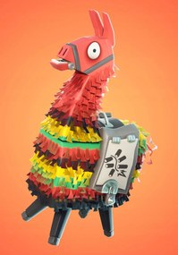 Fortnite poszter, Fortnite Kerettel 40x50, Keretben 50x40