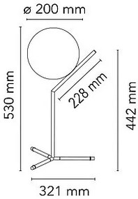 Asztali Lámpa Réz FLOS F3170059