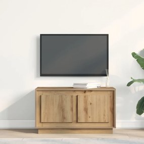 TV Szekrény Artisan Tölgy 80x35x45 cm Mérnöki Fa