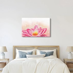 Egy lótuszvirág képe (90x60 cm)