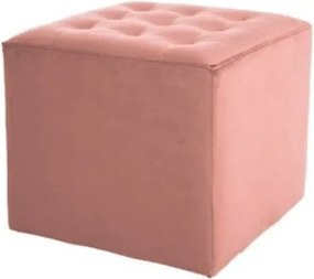Öreg rózsaszín puff LORI VELVET