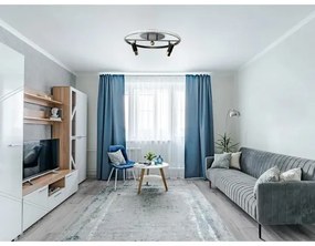 LED Dimmelhető mennyezeti lámpa LED/60W/230V 3000-6500K fekete + távirányítás