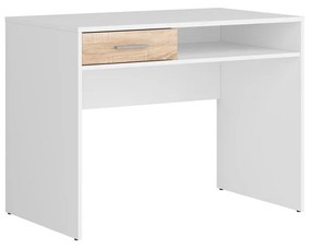 Íróasztal Nepo Plus 1 (fehér + szonoma tölgy) . 1098261