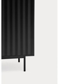 Sierra fekete magas komód 97x130 cm - Teulat