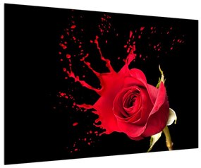 Rózsás kép (90x60 cm)