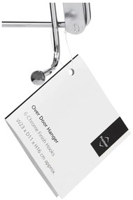 Ezüstszínű fém ajtófogas 11 cm Chrome – Premier Housewares