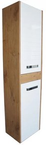 OUTLET - Viva STYLE Orient fali függesztett fürdőszobai ÁLLÓSZEKRÉNY - polcos - 160 x 40 cm