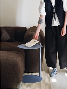 Acél kerek tárolóasztal 41x40 cm Ande – noo.ma