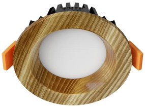 APLED - LED Lámpa RONDO WOODLINE LED/3W/230V 3000K átm. 9 cm kőris tömör fa
