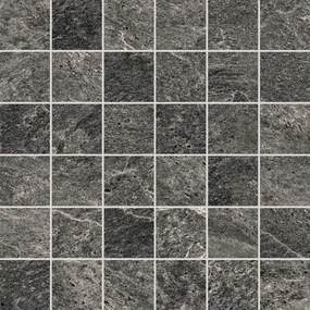 Mozaik Rako Core night 30x30 cm dombor DDM05875.1