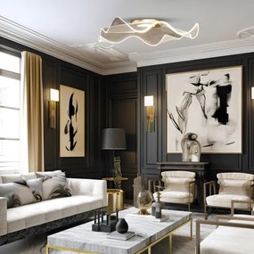 LED Mennyezeti lámpa LARGO LED/16W/230V arany