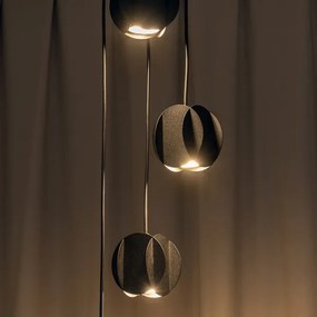 Kábeles függőlámpa GAMBIT 4xGU10/10W/230V fekete